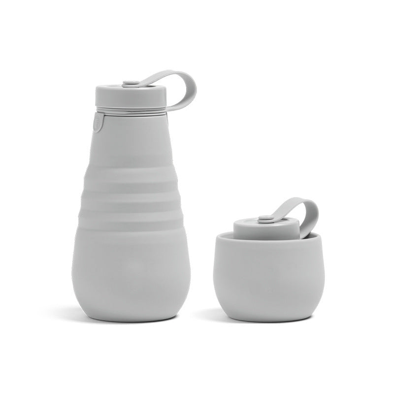 Retractable Sports Silicone Foldable Water Cup