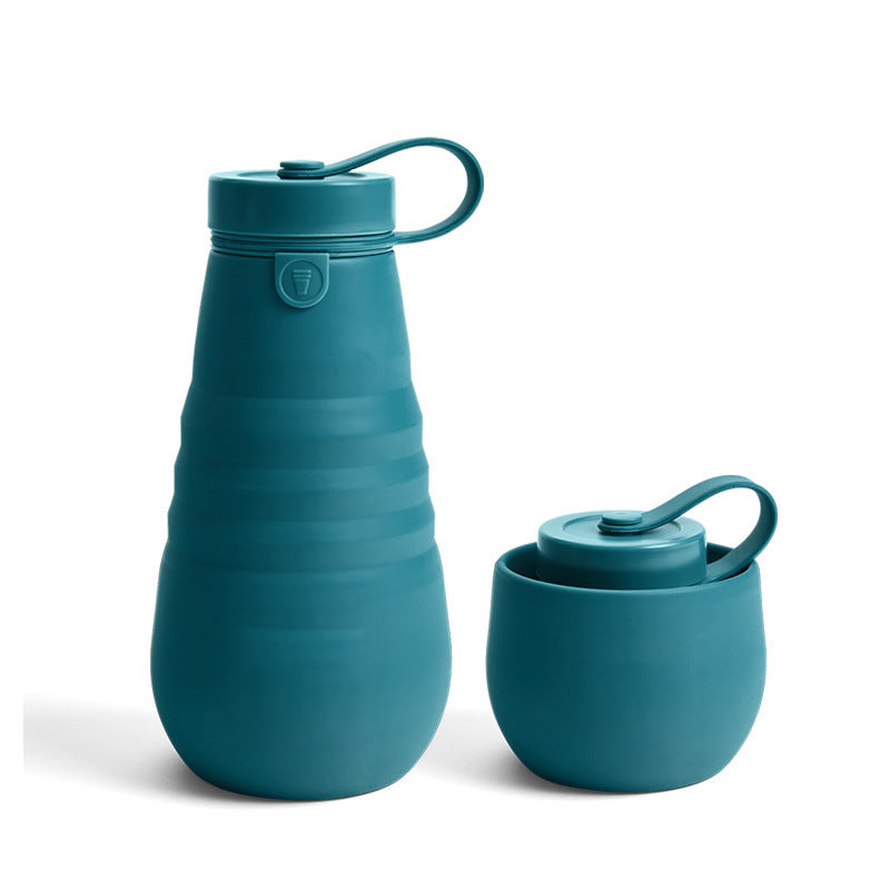 Retractable Sports Silicone Foldable Water Cup